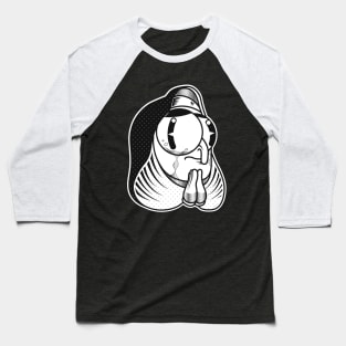 nun doodle Baseball T-Shirt